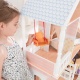 Деревянный кукольный домик "Саванна", с мебелью 14 предметов в наборе, для кукол 30 см - 6