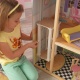 Деревянный кукольный домик "Кайли", с мебелью 10 предметов в наборе, для кукол 30 см - 5