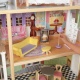 Деревянный кукольный домик "Кайли", с мебелью 10 предметов в наборе, для кукол 30 см - 3