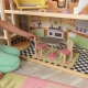 Деревянный кукольный домик "Кайли", с мебелью 10 предметов в наборе, для кукол 30 см - 2
