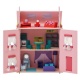 Деревянный кукольный домик "Милана", с мебелью 14 предметов в наборе, для кукол 15 см - 6