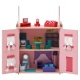 Деревянный кукольный домик "Милана", с мебелью 14 предметов в наборе, для кукол 15 см - 4