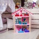 Деревянный кукольный домик "Роза Хутор", с мебелью 14 предметов в наборе, для кукол 15 см - 5