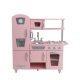 Кухня детская из дерева "Винтаж", цвет Розовый (Pink Vintage Kitchen) - 8