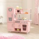 Кухня детская из дерева "Винтаж", цвет Розовый (Pink Vintage Kitchen) - 4