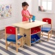 Набор детской мебели "Star"(стол+2 стула+4 ящика) - 8