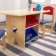 Набор детской мебели "Star"(стол+2 стула+4 ящика) - 5