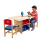 Набор детской мебели "Star"(стол+2 стула+4 ящика) - 4