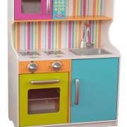 Деревянная игровая кухня для девочек «Делюкс Мини» (Bright Toddler Kitchen)