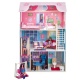Деревянный кукольный домик "Муза", с мебелью 16 предметов в наборе и с качелями, для кукол 30 см - 8