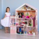 Деревянный кукольный домик "Мечта", с мебелью 31 предмет в наборе, с гаражом и с качелями, для кукол 30 см - 9