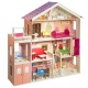 Деревянный кукольный домик "Мечта", с мебелью 31 предмет в наборе, с гаражом и с качелями, для кукол 30 см - 7