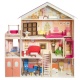 Деревянный кукольный домик "Мечта", с мебелью 31 предмет в наборе, с гаражом и с качелями, для кукол 30 см - 6