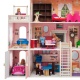 Деревянный кукольный домик "Мечта", с мебелью 31 предмет в наборе, с гаражом и с качелями, для кукол 30 см - 5