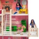 Деревянный кукольный домик "Нежность", с мебелью 28 предметов в наборе и с гаражом, для кукол 30 см - 7