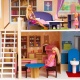 Деревянный кукольный домик "Шарм", с мебелью 16 предметов в наборе, для кукол 30 см - 6