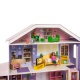 Деревянный кукольный домик "Фантазия", с мебелью 23 предмета в наборе и с гаражом, свет, звук, для кукол 30 см - 6