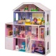 Деревянный кукольный домик "Фантазия", с мебелью 23 предмета в наборе и с гаражом, свет, звук, для кукол 30 см - 4