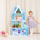 Деревянный кукольный домик "Горный хрусталь", с мебелью 16 предметов в наборе, для кукол 30 см - 4