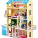 Деревянный кукольный домик "Лира", с мебелью 28 предметов в наборе и с гаражом, для кукол 30 см - 6