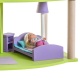 Деревянный кукольный домик "Фиолент", с мебелью 14 предметов в наборе, для кукол 15 см - 2