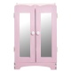 Набор кукольной мебели (шкаф+стул), цвет Розовый - 5