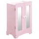 Набор кукольной мебели (шкаф+стул), цвет Розовый - 1