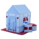 Текстильный домик-палатка с пуфиком для мальчика "Замок Бристоль" - 6