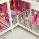 3-этажный кукольный дом (7 комнат, мебель, 3 куклы)  - 2