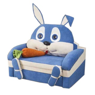 «Заяц» детский раскладной диванчик  