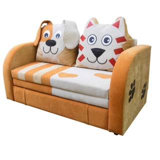 «Кот и Пес» детский диван-кровать