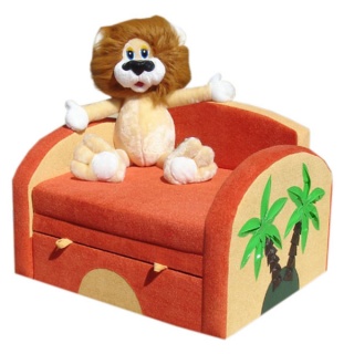 «Львенок» детский раскладной диванчик 