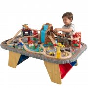 Игровой набор "Горный тоннель" (Waterfall Junction Train Set & Table)