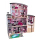 Деревянный кукольный домик "Сияние", с мебелью 30 предметов в наборе, гаражом, бассейном, для кукол 30 см - 8