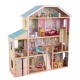 Деревянный кукольный домик "Великолепный Особняк", с мебелью 34 предмета в наборе и с гаражом, для кукол 30 см - 9