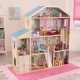 Деревянный кукольный домик "Великолепный Особняк", с мебелью 34 предмета в наборе и с гаражом, для кукол 30 см - 4