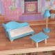 Деревянный кукольный домик "Великолепный Особняк", с мебелью 34 предмета в наборе и с гаражом, для кукол 30 см - 3
