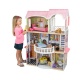 Деревянный кукольный домик "Магнолия", с мебелью 13 предметов в наборе, свет, звук, для кукол 30 см - 1