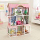 Деревянный кукольный домик "Карамельная Саванна", с мебелью 14 предметов в наборе, для кукол 30 см - 2