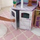 Деревянный кукольный домик "Загородная усадьба", с мебелью 31 предмет в наборе и с гаражом, для кукол 30 см - 11