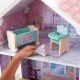 Деревянный кукольный домик "Загородная усадьба", с мебелью 31 предмет в наборе и с гаражом, для кукол 30 см - 4