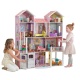 Деревянный кукольный домик "Загородная усадьба", с мебелью 31 предмет в наборе и с гаражом, для кукол 30 см - 2