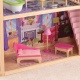 Деревянный кукольный домик "Кайла", с мебелью 10 предметов в наборе, для кукол 30 см - 3