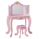 Туалетный столик (трельяж) с зеркалом для девочки "Принцесса" (Princess Vanity & Stool) - 8