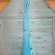 Детская палатка «Вигвам» голубой, в комплекте с ковриком и подушками - 5