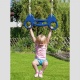 Игровой набор для детской площадки: качели и гимнастические кольца в сцепке  - 1
