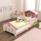 Детская кровать "Кукольный домик" с полочками - 3