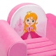 Бескаркасное (мягкое) детское кресло "Принцесса", цв. Розовый - 2