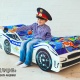 Детская кровать-машинка «Полиция» - 1