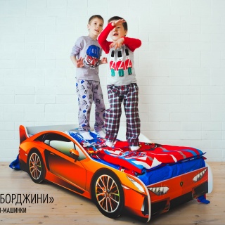 Детская кровать-машинка «Lamborghini»